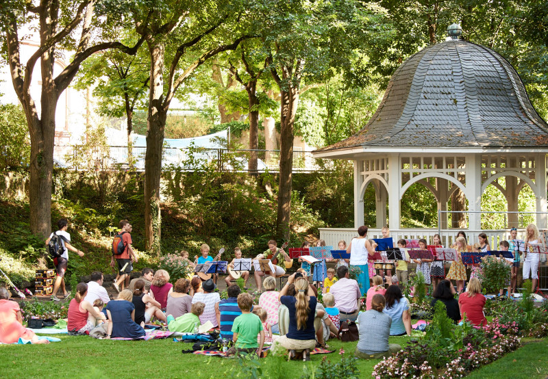 Stadtgartenkonzerte der Musikschule